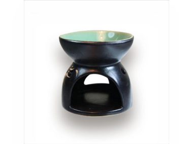 Chân Đèn Xông Tinh Dầu Bát Tràng Đốt Nến - Dáng Tròn giá tốt