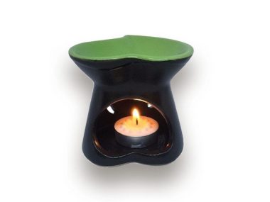 Chân Đèn Xông Tinh Dầu Bát Tràng Đốt Nến - Tròn TD12 sang trọng