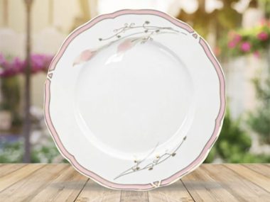 Dĩa Cạn 23cm - A9101 Hoa 1012