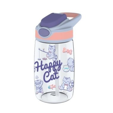ABF655BLU - Bình Nước Trẻ Em Lock&Lock Straw Kids Bottle 400ml - Màu Xanh Dương