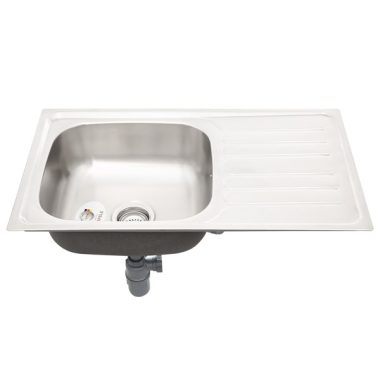 Chậu rửa chén 1 ngăn 1 cánh inox Hafele CRCINMK26