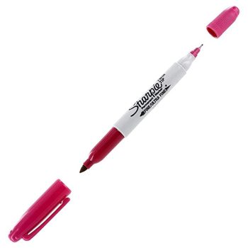 Bút Lông Dầu SHARPIE TWIN TIP 1905694 – Đỏ Berry cao cấp