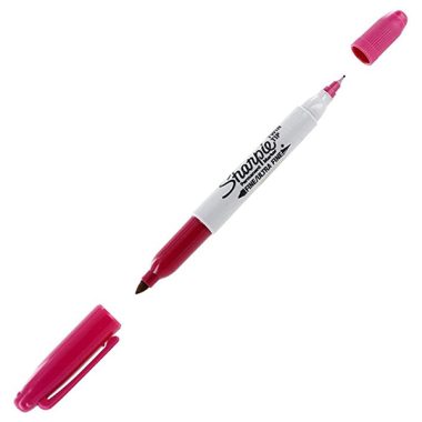 Bút Lông Dầu SHARPIE TWIN TIP 1905694 - Đỏ Berry cao cấp