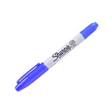 Bút Lông Dầu Flexoffice - Sharpie Twin Tip 32203 - Xanh Dương cao cấp