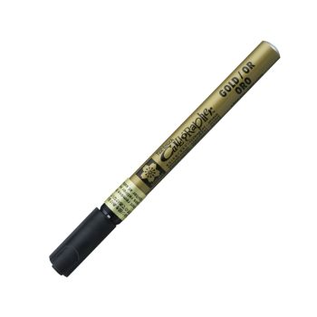 Bút Thư Pháp Sakura Pentouch Calligrapher Fine 1.8mm – Màu Gold cao cấp