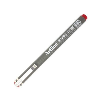 Bút Vẽ Kĩ Thuật 0.03mm Artline EK-2303 – Màu Đỏ giá rẻ