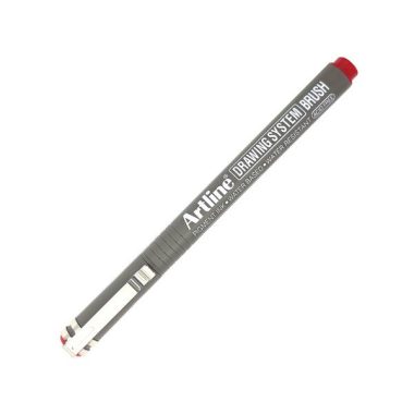 Bút Vẽ Kĩ Thuật Brush Artline EK-23FN - Màu Đỏ sang trọng