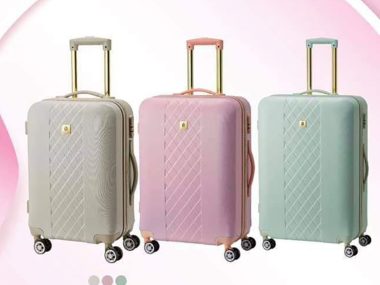 Vali du lịch Macaron carrier 28 inch- hiệu Travel Zone - Màu Mint -LTZ968MIT