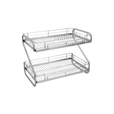 Kệ úp chén dĩa chữ S inox 304 Goda