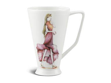 Ca sứ mỏng Minh Long 0.5 L - Duyên Dáng trắng