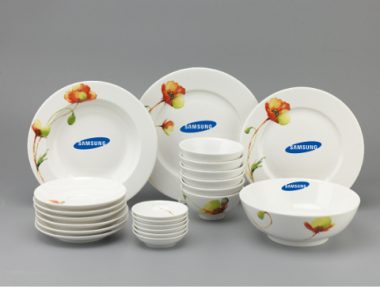 Bộ Đồ Ăn Minh Long Jasmine Anh Túc 22 Sp Giá In Logo Samsung Giá rẻ