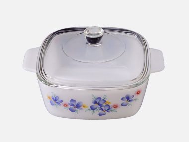 Âu vuông có nắp thủy tinh Opal MP-USA Home Set 8"-1005