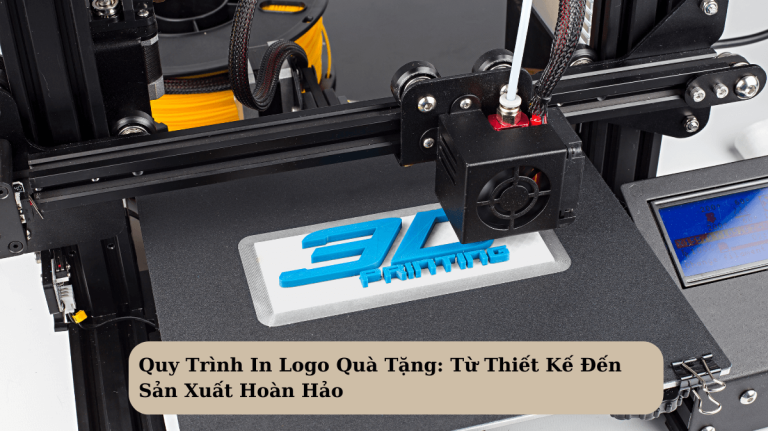 Quy Trình In Logo Quà Tặng: Từ Thiết Kế Đến Sản Xuất Hoàn Hảo