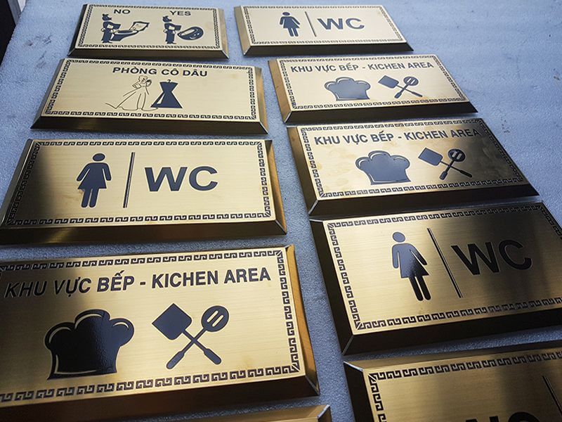 Bien Chi Dan Ke Trung Bay Tien Sanh Nha Hang Khach San 1 Biển Chỉ Dẫn, Kệ Trưng Bày Tiền Sảnh Nhà Hàng Khách Sạn