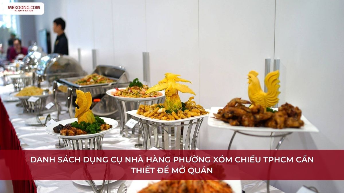 Dụng cụ nhà hàng Phường Xóm Chiếu TPHCM