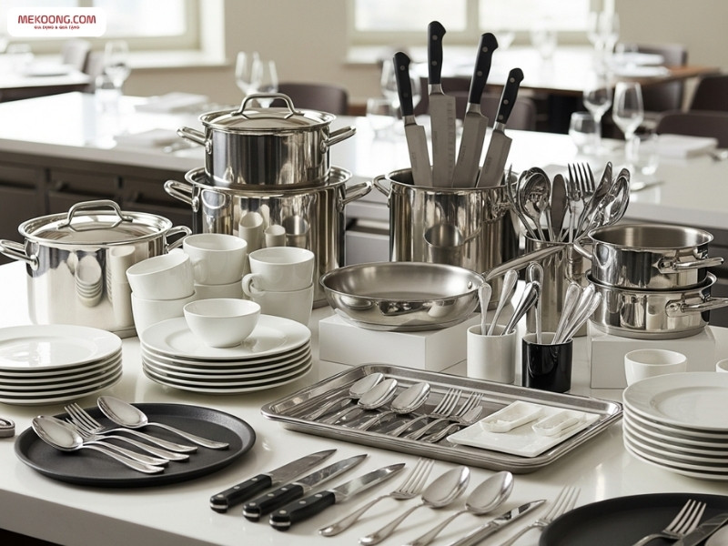 Mekoong cung cap cac loai dung cu nha hang Phuong Ben Thanh TPHCM da dang va chuyen sau Mekoong cung cấp các loại dụng cụ nhà hàng Phường Bến Thành TPHCM đa dạng và chuyên sâu