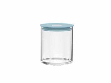 Hũ Thủy Tinh NORMA JAR nắp xanh biển -385 ml