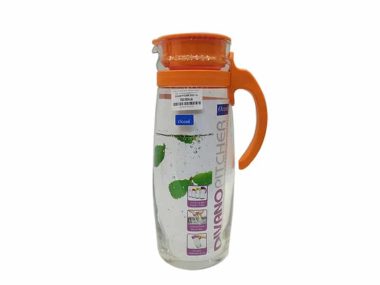 Bình thủy tinh Ocean Divano trơn cam 1.6L