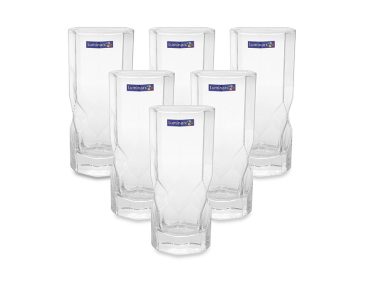 Bộ 6 ly thủy tinh cao Octime Diamond Luminarc 320ml