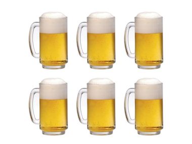 Ly bia thủy tinh Ocean PLAYBOY BEER MUG-357ML