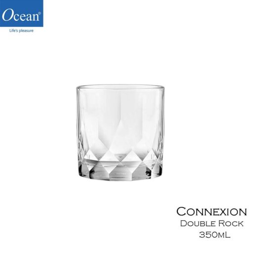 Cốc thủy tinh Connexion Double Rock 350ml mekoong (1)