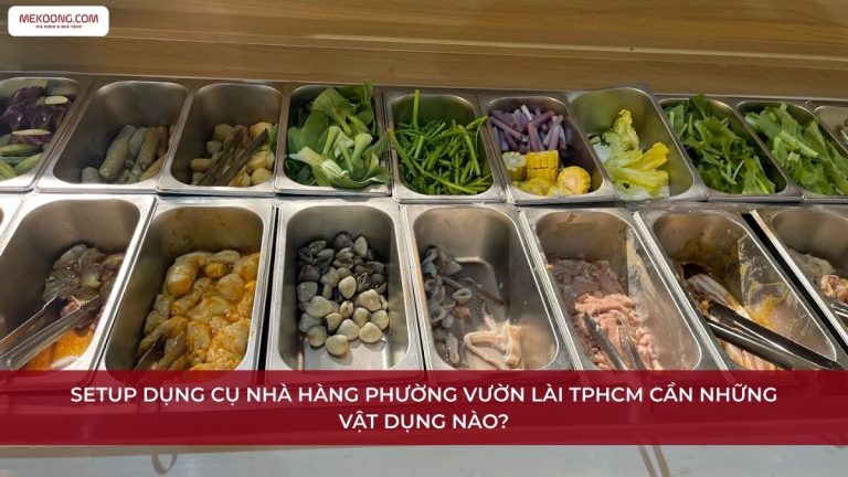Dụng cụ nhà hàng Phường Vườn Lài TPHCM