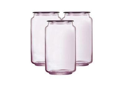 Hũ thủy tinh Luminarc Rondo Ice Pink 1L