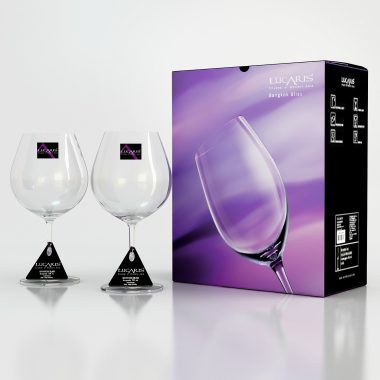 Ly Thủy Tinh Bangkok Bliss Burgundy - 750ml