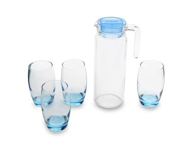 Bộ bình ly thuỷ tinh Luminarc 5 món Rotterdam Ice Blue