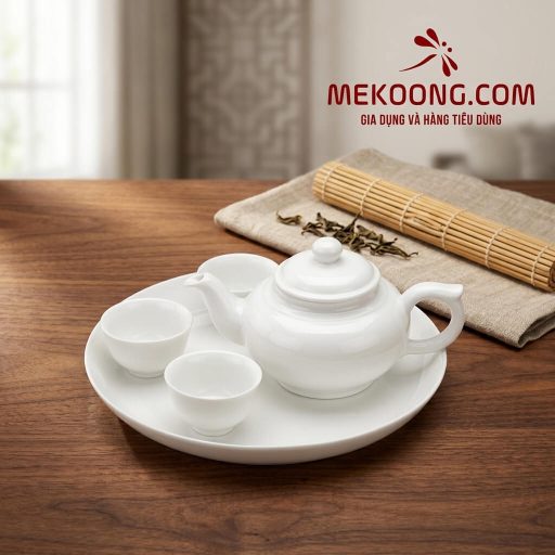 Bộ Trà 0.35 L – Misc Assortment IFP – Sắc Trắng Ngà Mek (2)