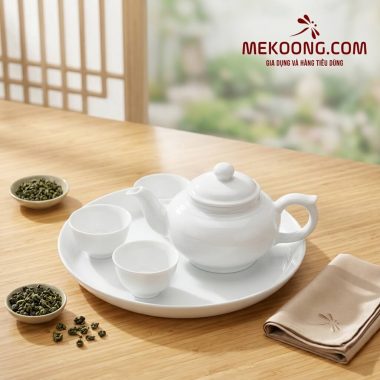 Bộ Trà 0.35 L – Misc Assortment IFP – Sắc Trắng Ngà Mek (6)