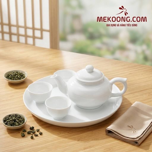 Bộ Trà 0.35 L – Misc Assortment IFP – Sắc Trắng Ngà Mek (6)