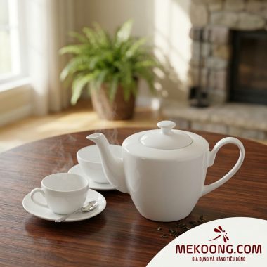 Bộ Trà 0.45 L – Daisy Trắng Mekoong (1)