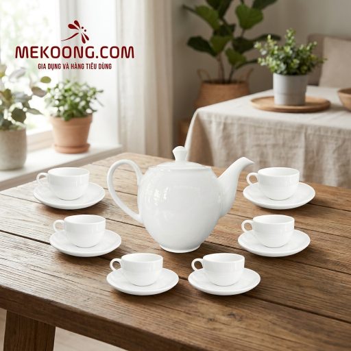 Bộ Trà 0.5 L – Camellia Trắng Mekoong (1)