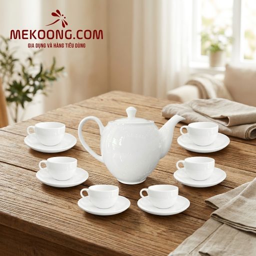 Bộ Trà 0.5 L – Camellia Trắng Mekoong (3)