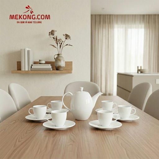 Bộ Trà Cao 0.47 L – Anna Trắng Ngà mekoong (3)