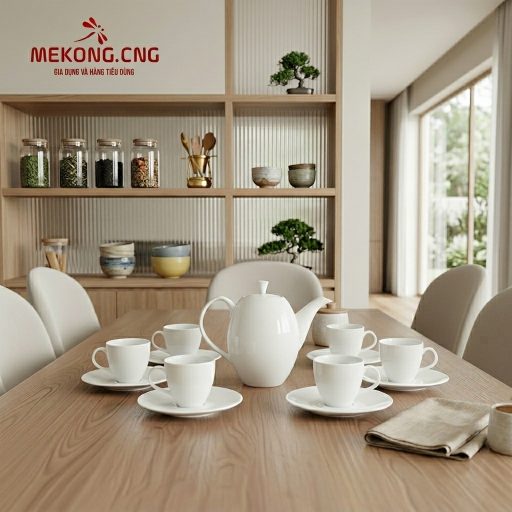 Bộ Trà Cao 0.47 L – Anna Trắng Ngà mekoong (5)