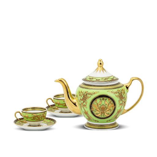 Bộ Trà Minh Long 0.8L – Hoàng Cung Thiên Hương (Xanh Lá) (1)