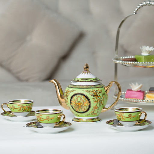 Bộ Trà Minh Long 0.8L – Hoàng Cung Thiên Hương (Xanh Lá) (5)