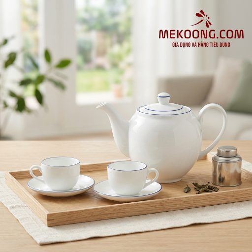 Bộ trà 0.5 L - Camellia - Chỉ Xanh Dương mekoong (2)