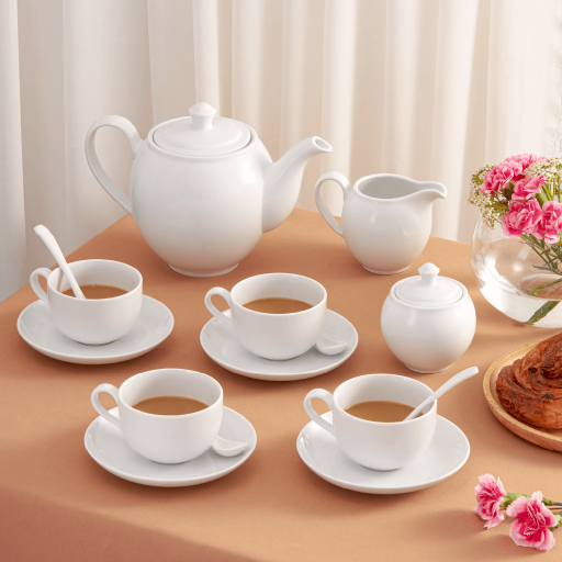 Bộ trà 0.8 L - Camellia - Trắng Mekoong (5)