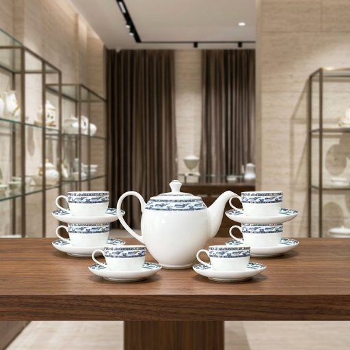 Bộ trà 0.8L - Camellia - Chim Lạc mekoong (3)