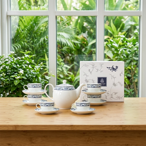 Bộ trà 0.8L - Camellia - Chim Lạc mekoong (4)