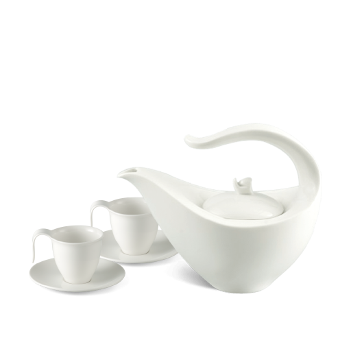 Bộ trà cao 0.45 L - Anh Vũ IFP - Trắng Ngà Mekoong (1)