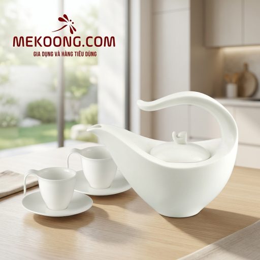Bộ trà cao 0.45 L - Anh Vũ IFP - Trắng Ngà Mekoong (3)