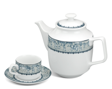 Bộ Ấm Trà Minh Long 1.1 L Jasmine Vinh Quy Nhạt