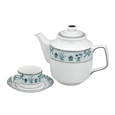 Bộ Ấm Trà Minh Long 0.7 L Jasmine Tứ Quý