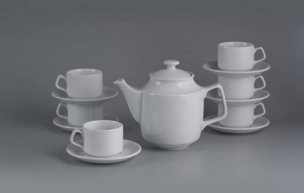 Jasmine Trang Bộ Ấm Chén Minh Long 0.7 L Jasmine Trắng giá rẻ