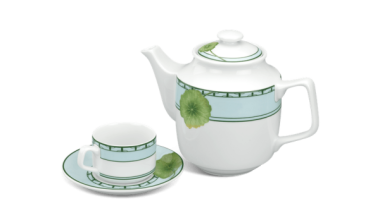 Bộ Tách Trà Minh Long 0.7 L Jasmine Tích Tuyết Thảo