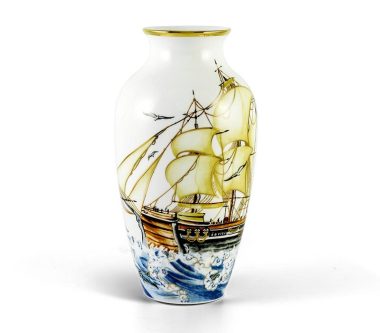 Quà Tặng Bình hoa Minh Long 27 cm - Thuận Buồm Xuôi Gió